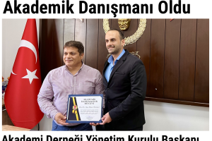 Doç. Dr. Onur Özbozkurt, Gazeteciler Cemiyeti\\\\\\\'nin Akademik Danışmanı Oldu