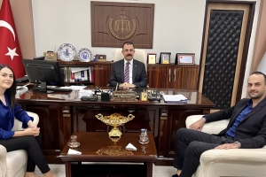 Visit to Tarsus Chief Public Prosecutor's Office of Ramazan Murat Tiryaki from the Board of Directors of the Academy Association