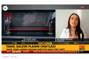 İsrail Saldırı Planını Onayladı. Detayları Stratejist Dr. Fatma Yeşilkuş CNN Türk'e Anlattı