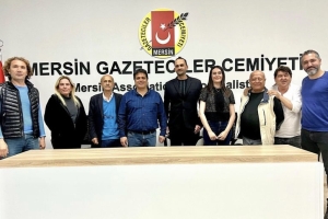 Visit from the Association of Academy to the Journalists Association of Mersin 
