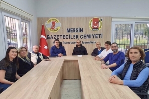 Visit from the Association of Academy to the Journalists Association of Mersin 