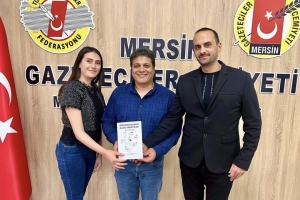 Visit from the Association of Academy to the Journalists Association of Mersin 