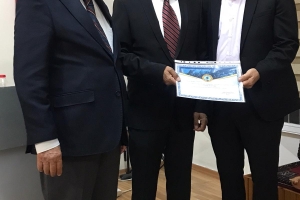 Our Board Member, Dr. Ayhan Cankut Became a Speaker on "10 November Atatürk Commemoration Day"