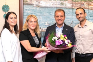 Visit to Mersin Metropolitan Municipality Mayor Vahap SEÇER from the Academy Association