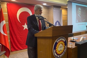 “November 10 Commemoration of Atatürk” Conference from the Association of Academy and Mersin Journalists Association