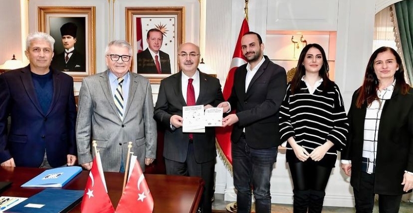 Visit to Adana Governor Yavuz Selim Köşger from the Board of Directors of Association of Academy
