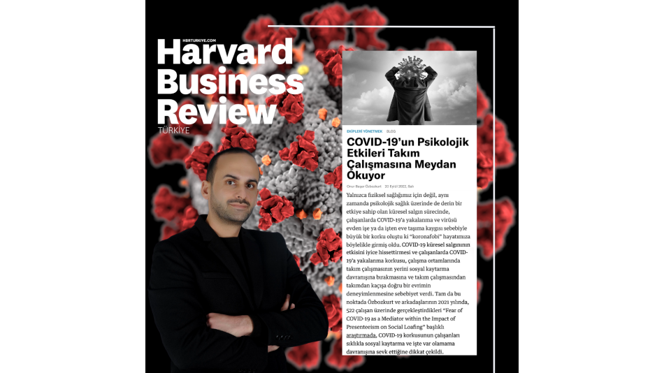 Our President Assoc. Dr. Onur Başar Özbozkurt's New Blog Post Published in Harvard Business Review Turkey