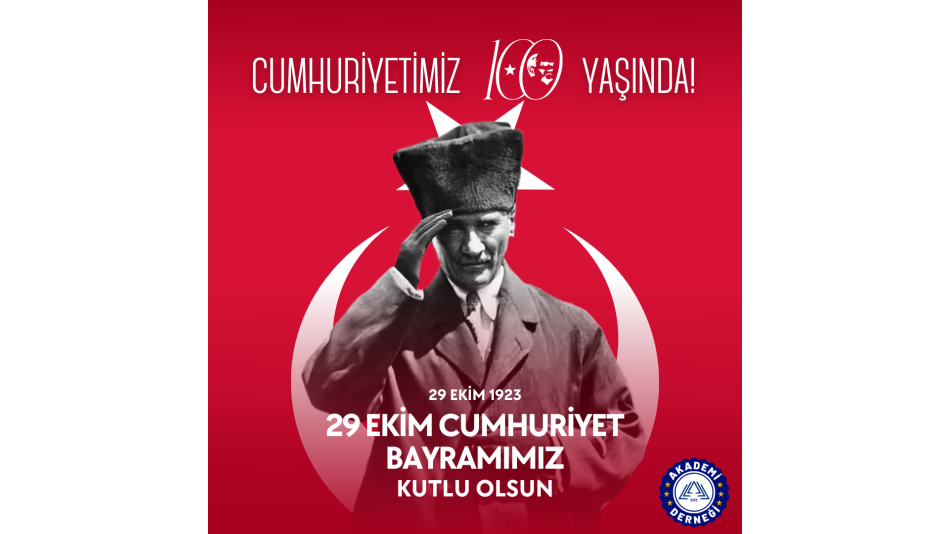 Happy 100th Anniversary of our 29 October Republic Day!