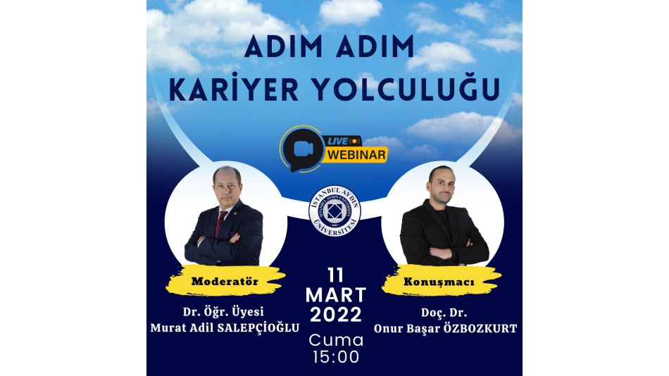 Our President, Assoc. Dr. Onur Başar Özbozkurt Will be A Speaker at Istanbul Aydın University