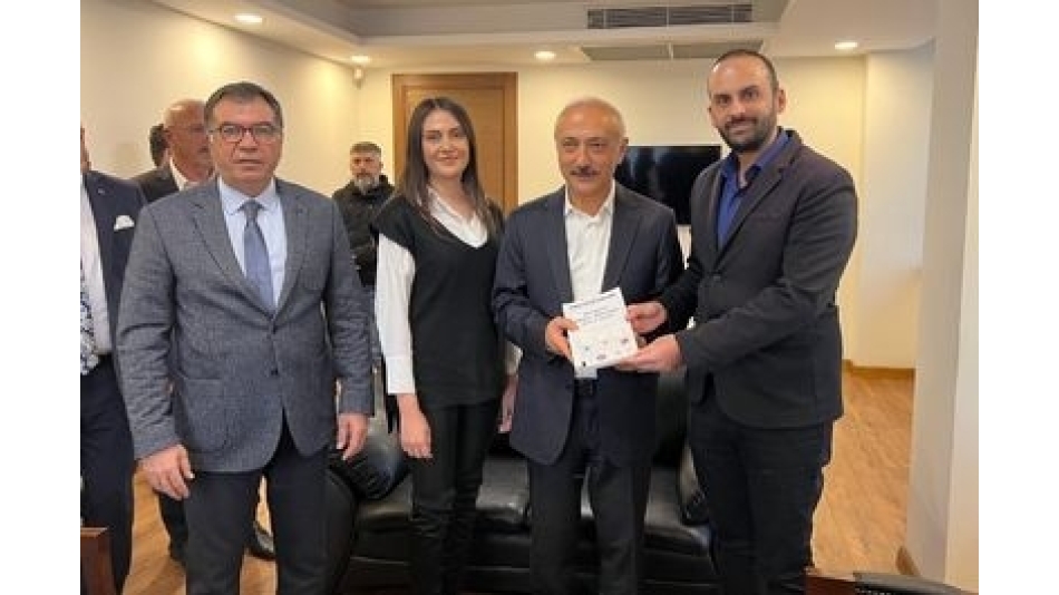 Book Presentation by our President and Vice President to Lütfi Elvan, Former Minister of Treasury and Finance