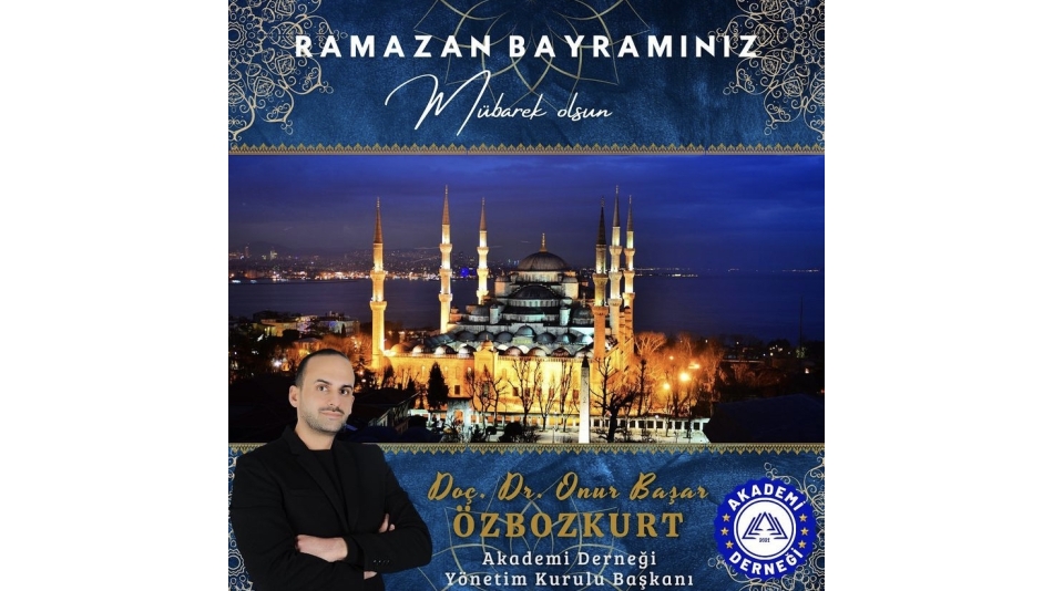 Başkanımızdan "Ramazan Bayramı" Mesajı