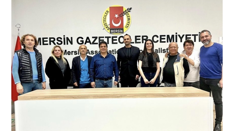 Visit from the Association of Academy to the Journalists Association of Mersin