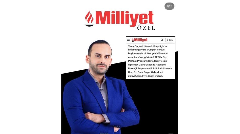 ABD'nin Orta Doğu'da Yeni Hedefi: Yıllardan Beri Ezeli Düşmanı! Detayları Doç. Dr. Onur Başar Özbozkurt Milliyet İçin Özel Olarak Yorumladı