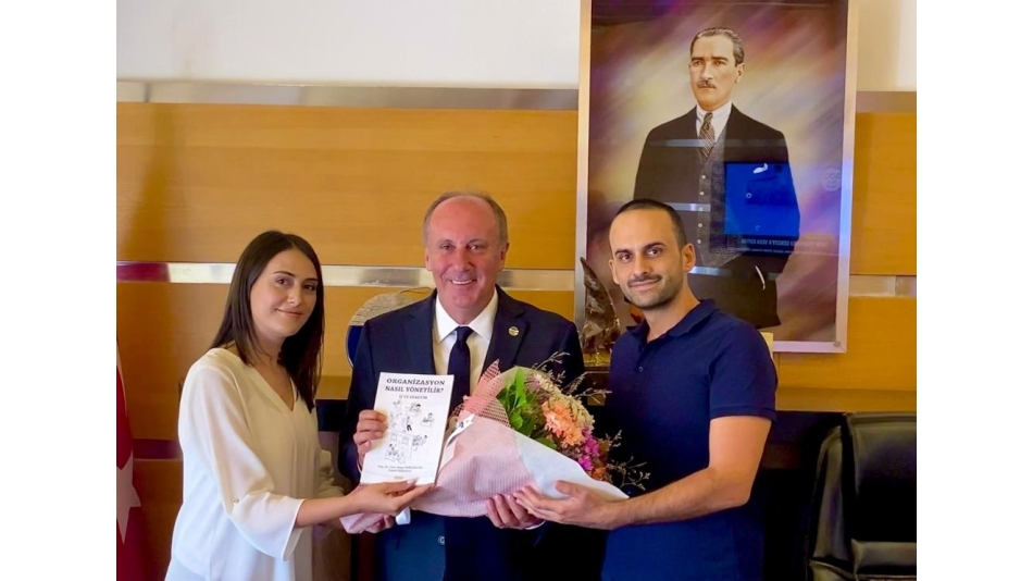Visit to the Chairman of the Country Party, Muharrem İNCE from the Association of Academy