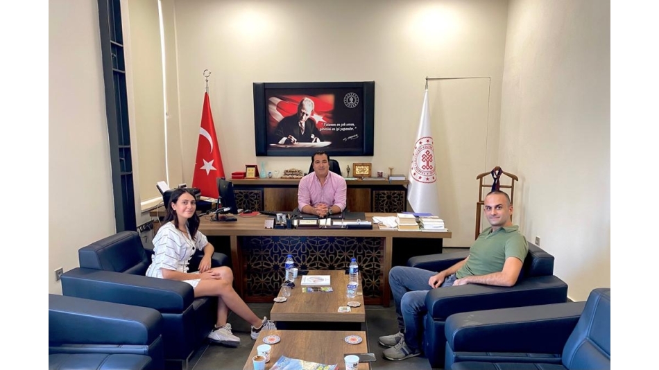 Visit to Tarsus Museum Manager Doğukan Bekir ALPER from the Association of Academy