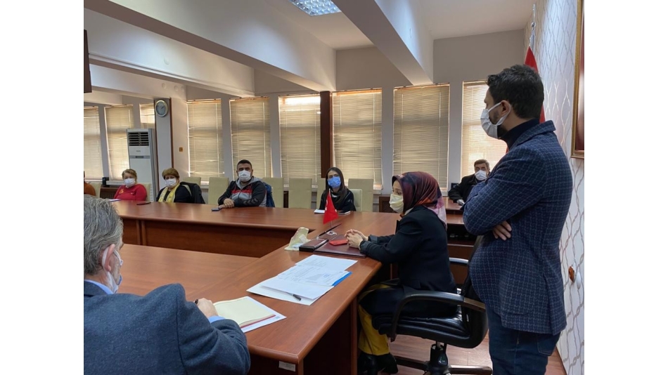 Our Vice President Fatma Yeşilkuş Attended Tarsus District Governor's Information Meeting