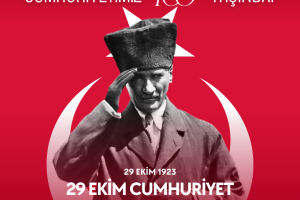 29 Ekim Cumhuriyet Bayramımızın 100. Yılı Kutlu Olsun!