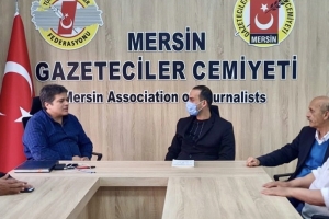 Akademi Derneği'nden Mersin Gazeteciler Cemiyeti'ne Ziyaret