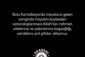 Geçmiş Olsun Türkiyem