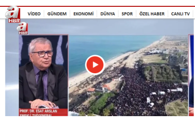 Trump'tan Gazze için sürgün planı. Detayları Yönetim Kurulu Üyemiz Prof. Dr. Esat Arslan Değerlendirdi