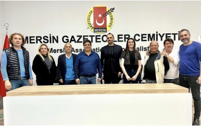Akademi Derneği'nden Mersin Gazeteciler Cemiyeti'ne Ziyaret