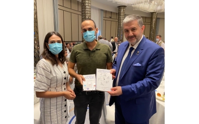 Başkanımız ve Başkan Yardımcımızdan MÜSİAD Başkanı Abdurrahman KAAN'a Kitap Takdimi