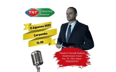 Başkanımız TRT Çukurova Radyosu'na Konuk Oluyor