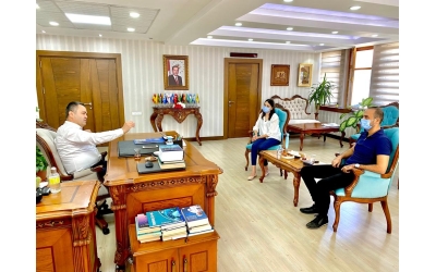 Akademi Derneği'nden Tarsus Kaymakamı Kadir Sertel OTCU'ya Ziyaret