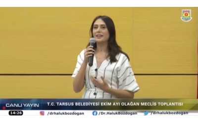 Başkan Yardımcımız Fatma YEŞİLKUŞ, Tarsus Belediye Meclis Üyeleri'ni Akademi Derneği Hakkında Bilgilendirdi