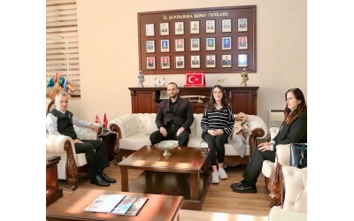 Akademi Derneği Yönetim Kurulu'ndan Mersin İl Jandarma Komutanı Tuğgeneral Ercan Atasoy'a Ziyaret