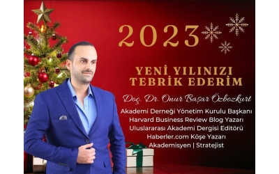 Başkanımız Doç. Dr. Onur Başar Özbozkurt'tan Yeni Yıl Mesajı
