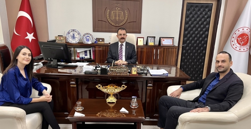 Akademi Derneği Yönetim Kurulu'ndan Tarsus Cumhuriyet Başsavcısı Ramazan Murat Tiryaki'ye Ziyaret