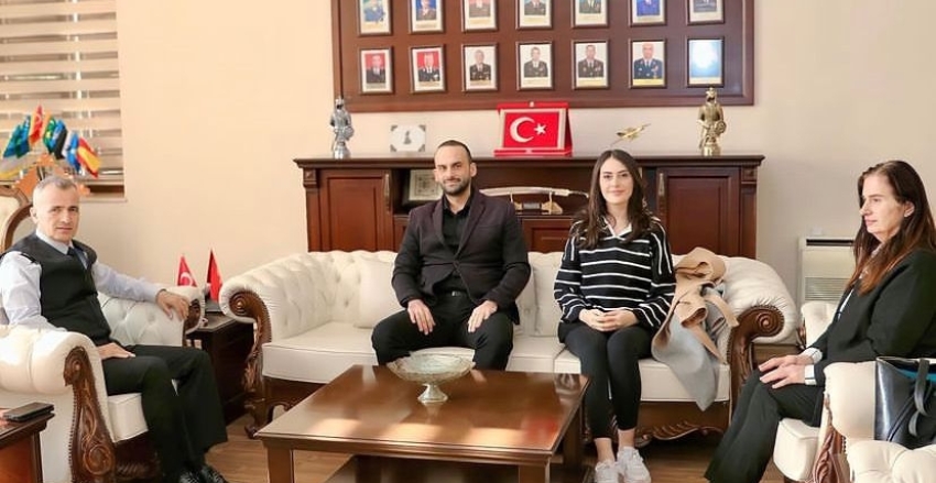 Akademi Derneği Yönetim Kurulu'ndan Mersin İl Jandarma Komutanı Tuğgeneral Ercan Atasoy'a Ziyaret