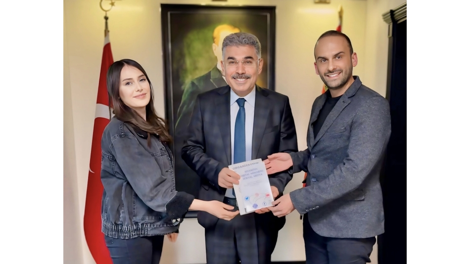 Başkanımız Doç. Dr. Onur Başar Özbozkurt ve Başkan Yardımcımız Dr. Fatma Yeşilkuş Mersin İl Emniyet Müdürü Kamil Karabörk’ü Ziyaret Etti