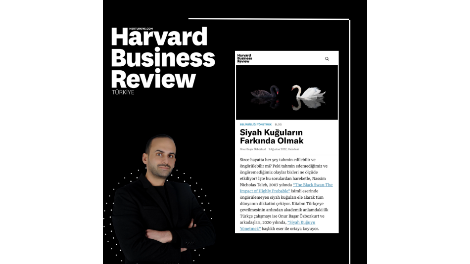Başkanımız Doç. Dr. Onur Başar Özbozkurt'un Harvard Business Review Türkiye'de Yeni Yazısı Yayınlandı