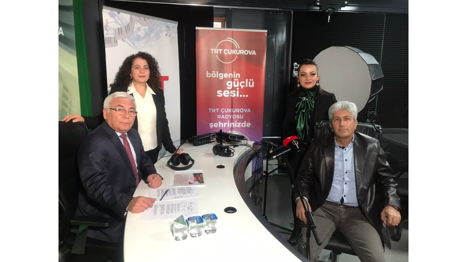 Yönetim Kurulu Üyemiz Dr. Öğr. Üyesi Ayhan Cankut Tarsus'un Düşman İşgalinden Kurtuluşunu TRT Çukurova Radyosu'na Anlattı